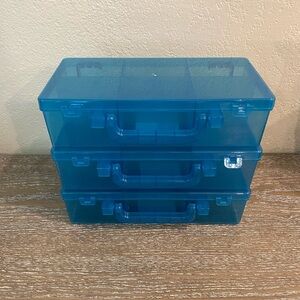 Target Bullseyes Playground Plastic Snackle Boxes Set of 3